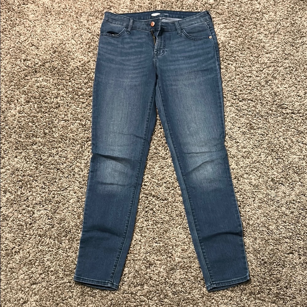 Old Navy Women's Classic Blue Skinny Jeans